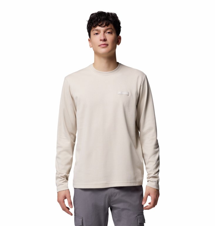 Tričko Columbia Planetary Point™ LS Graphic Tee M - béžová
