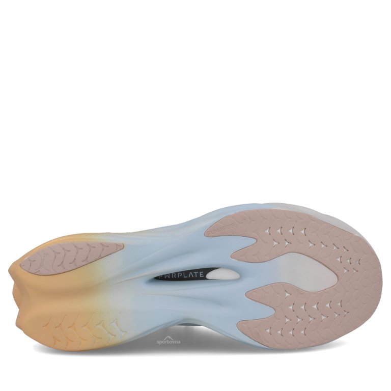 Кросівки Puma Deviate Nitro Elite 4 RC M - блакитно/помаранчеві
