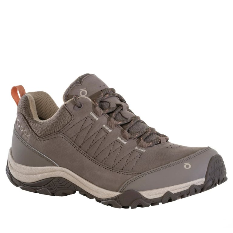 Topánky Oboz Ousel Low B-DRY Wide W - brown