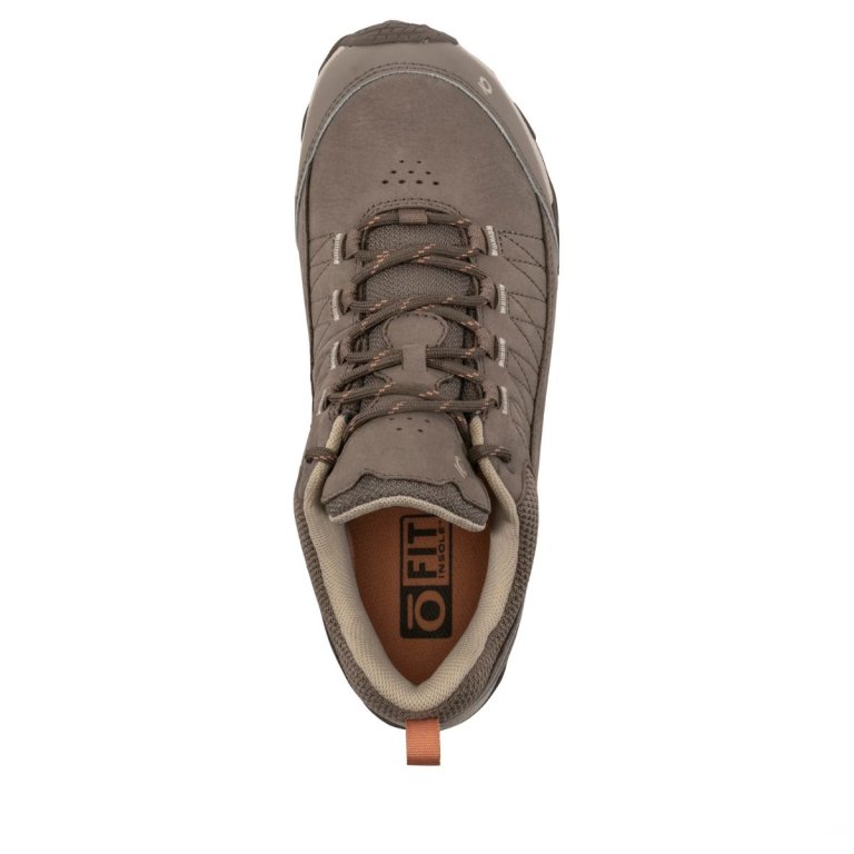 Topánky Oboz Ousel Low B-DRY Wide W - brown