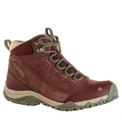 Topánky Oboz Ousel Mid B-DRY Wide W - red