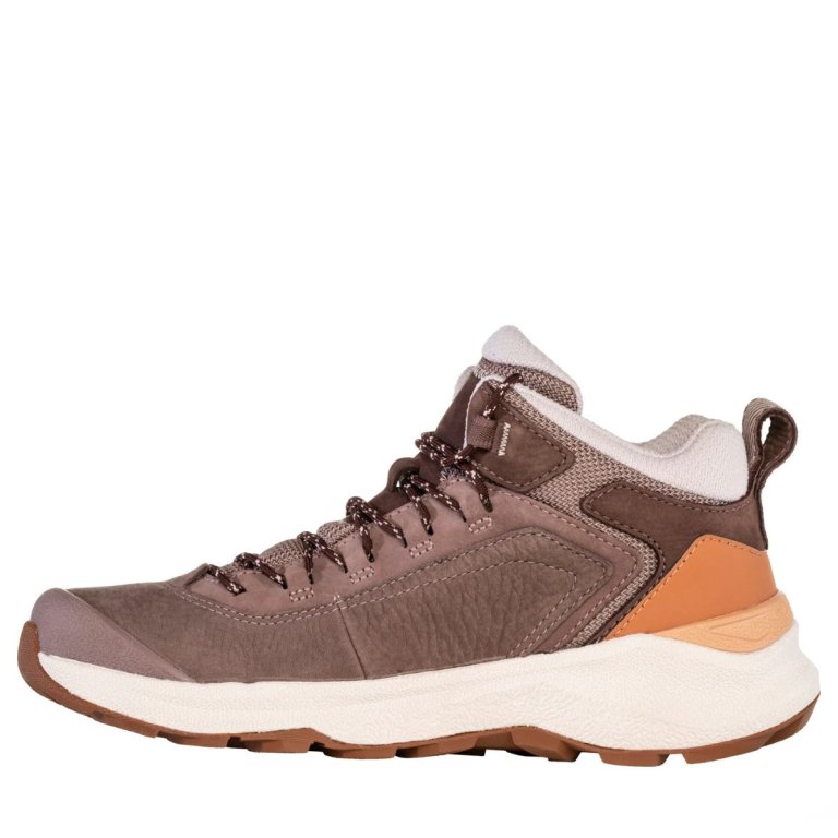 Topánky Oboz Cottonwood Mid B-DRY Medium W - brown