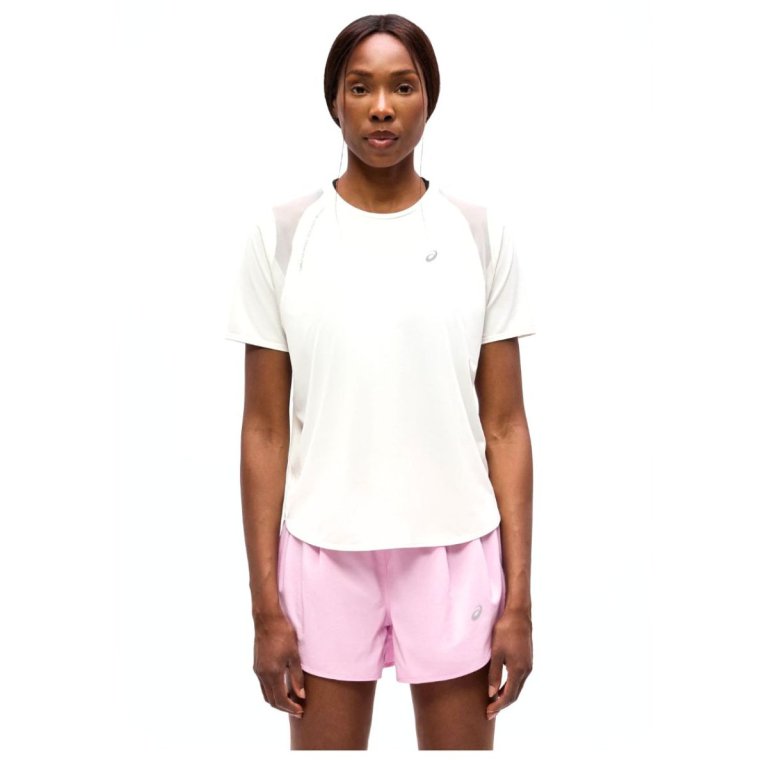 Tričko Asics Road SS Top W – biele