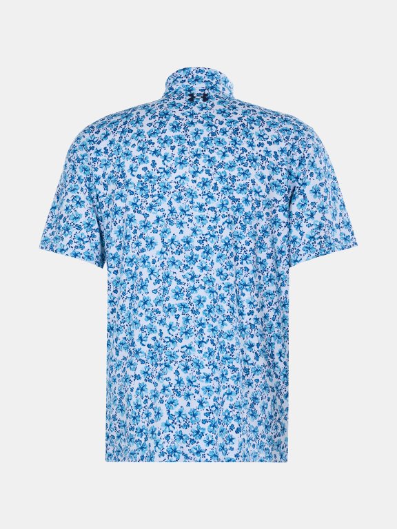Triko Under Armour Playoff 3.0 Printed Polo Man White