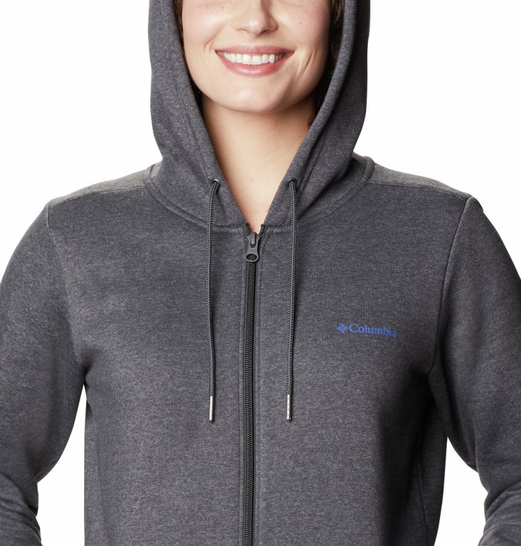 Толстовка Columbia Logo Full Zip W - сірий