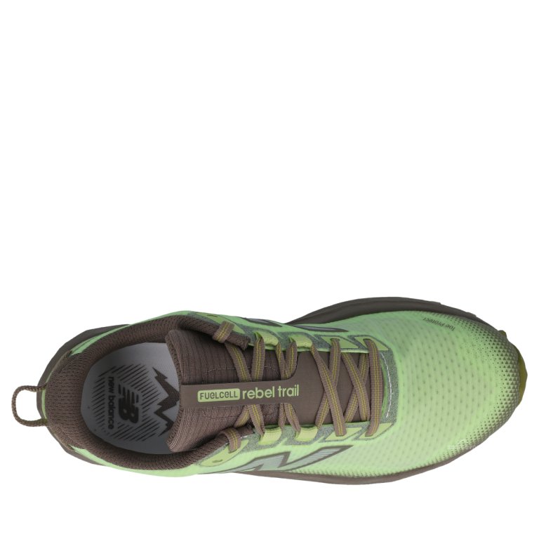 Obuv New Balance FuelCell Rebel Trail M - zelená/hnedá