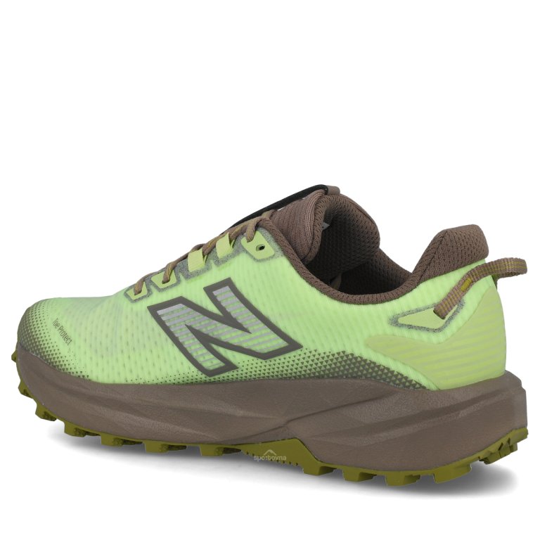 Obuv New Balance FuelCell Rebel Trail M - zelená/hnedá