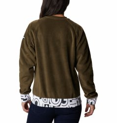 Толстовка Columbia Exploration™ Fleece Crew W - темно-зелений