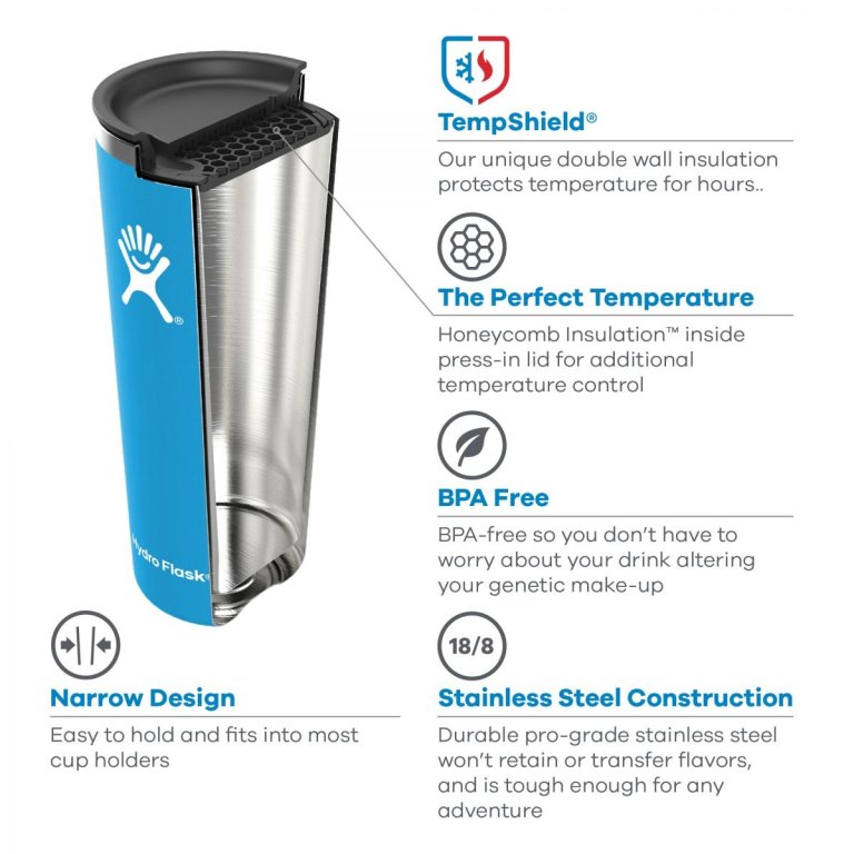 Kelímek Hydro Flask Tumbler 22oz - černá