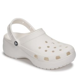 Obuv Crocs Classic Platform Clog W - bílá