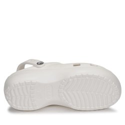 Obuv Crocs Classic Platform Clog W - bílá
