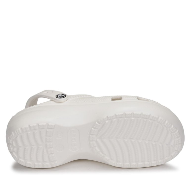 Obuv Crocs Classic Platform Clog W - bílá
