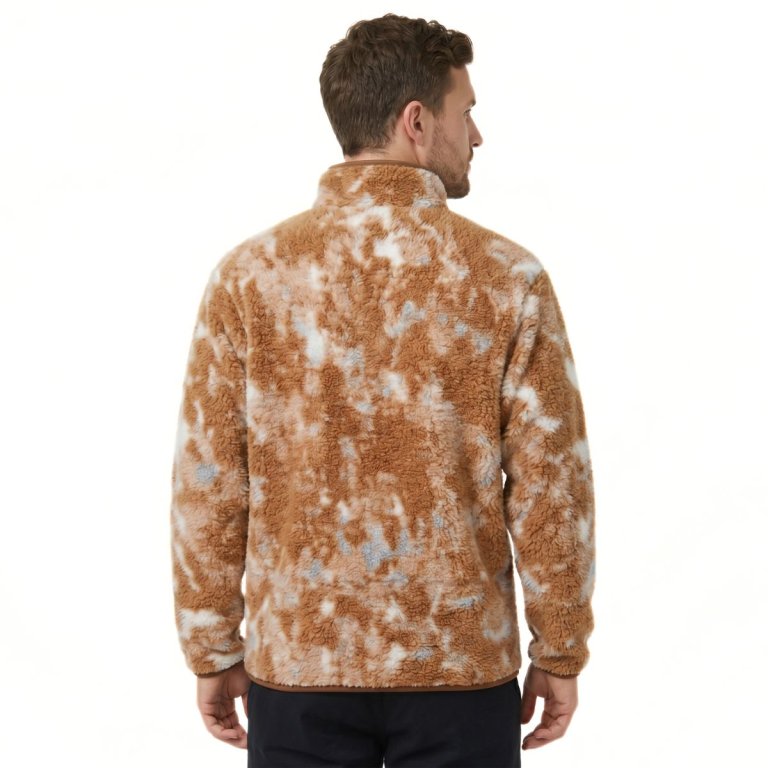 Columbia Helvetia™ II Printed Half Snap Fleece M - hnedá