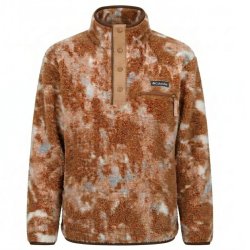Columbia Helvetia™ II Printed Half Snap Fleece M - hnedá