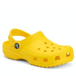 Obuv Crocs Classic Clog J - žlutá