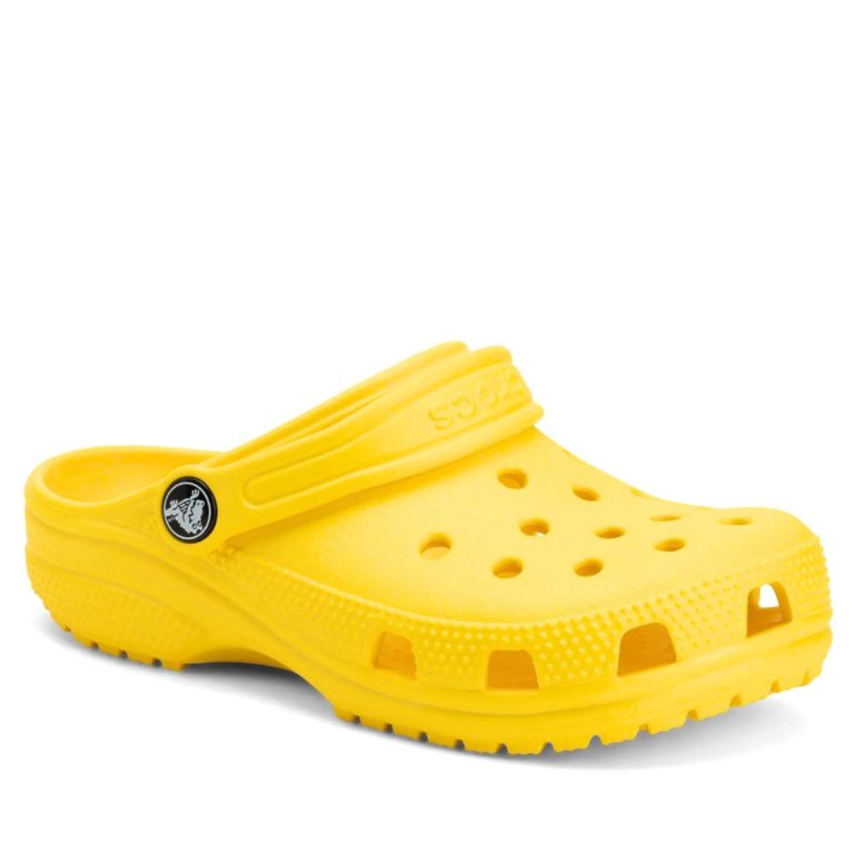 Obuv Crocs Classic Clog J - žlutá