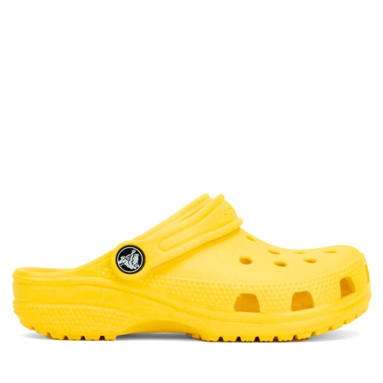 Obuv Crocs Classic Clog J - žlutá