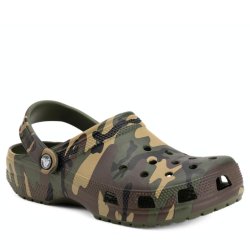 Crocs Classic Camouflage Clog - zelený