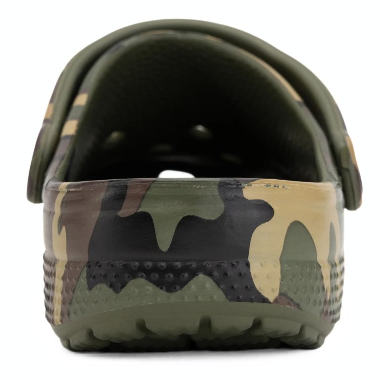 Crocs Classic Camouflage Clog - zelený