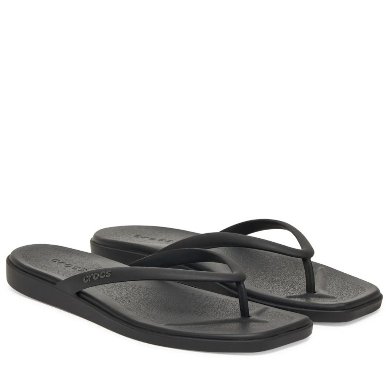 Crocs Miami Flip W - čierne