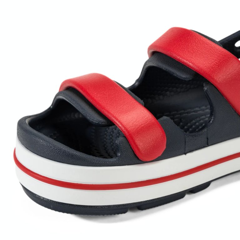 Sandále Crocs Crocband Cruiser Sandal J - modré/červené