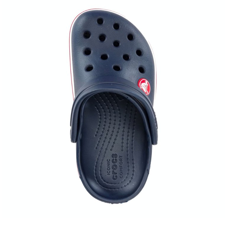 Взуття Crocs Crocband Clog J — темно-синє