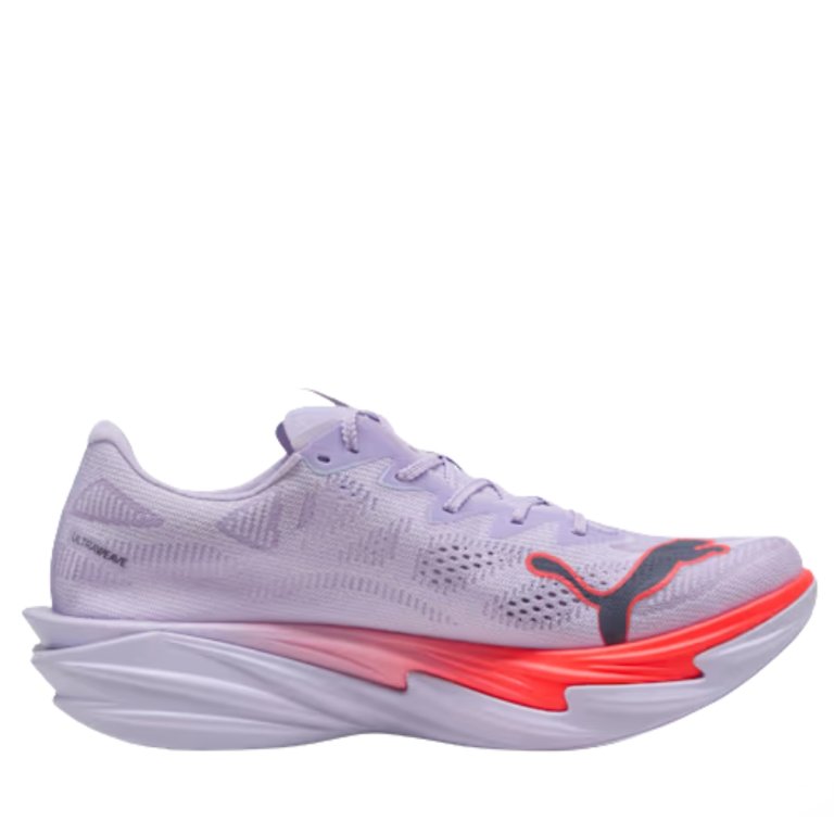 Obuv Puma Deviate Nitro Elite 4 M - světle fialová/červená