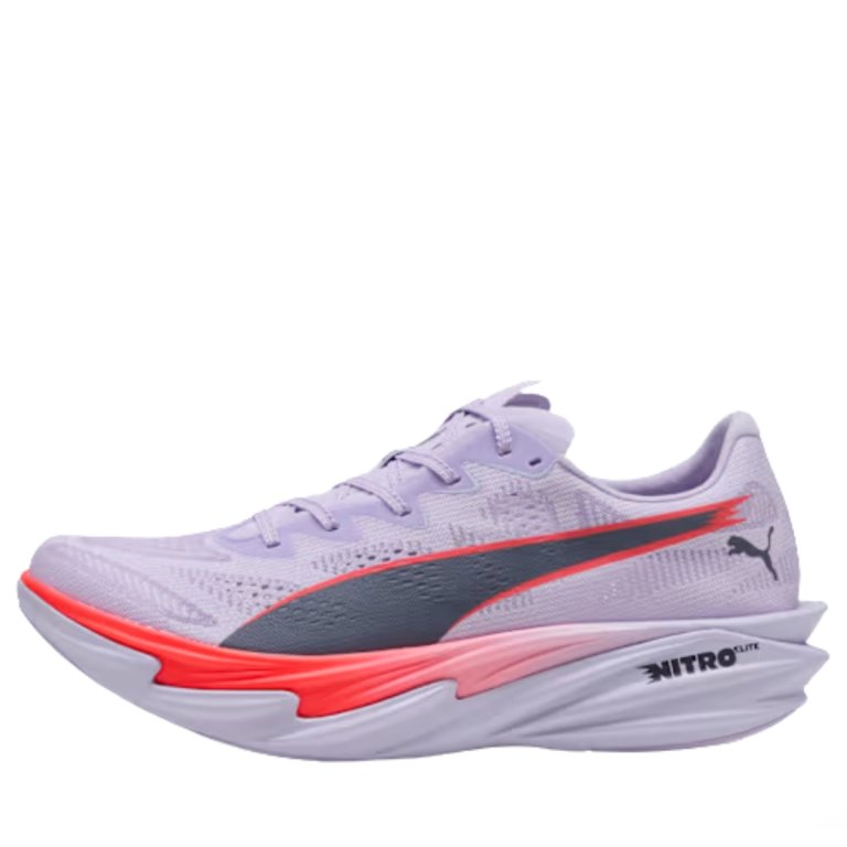 Obuv Puma Deviate Nitro Elite 4 M - světle fialová/červená