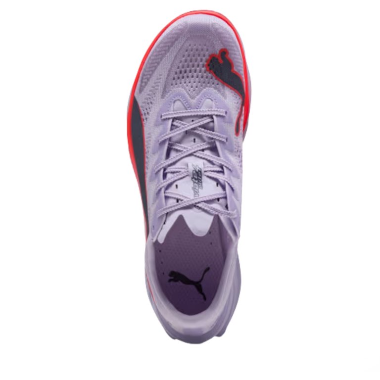 Obuv Puma Deviate Nitro Elite 4 M - světle fialová/červená