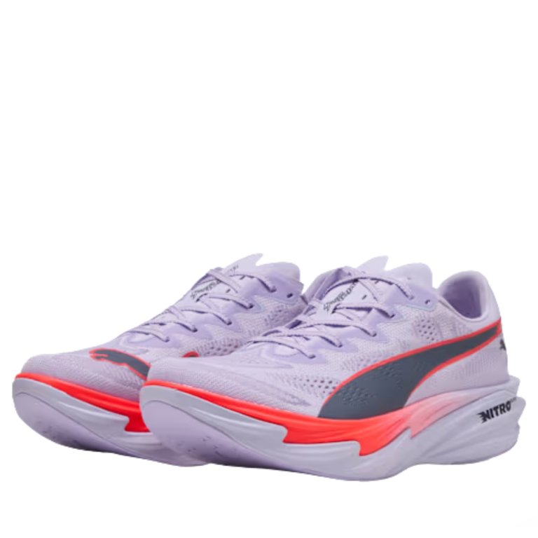 Obuv Puma Deviate Nitro Elite 4 M - světle fialová/červená