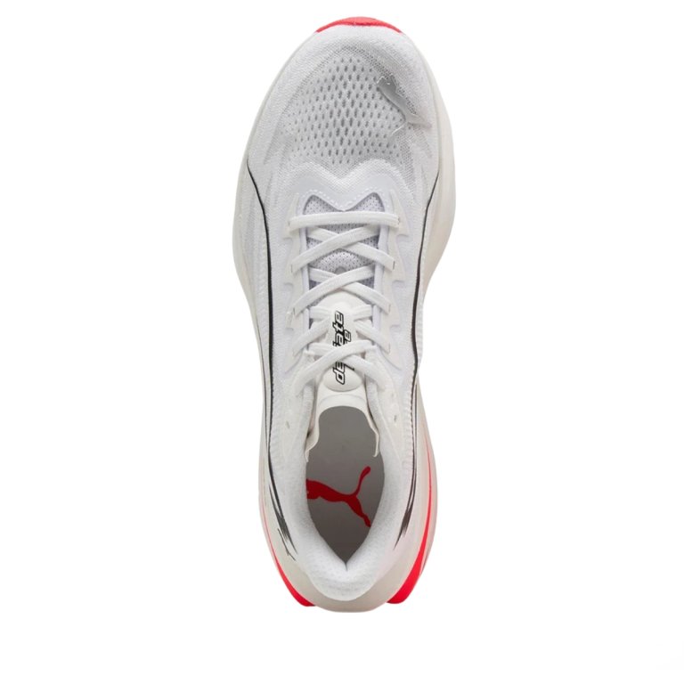 Obuv Puma Deviate Pure Nitro M - bílá/červená