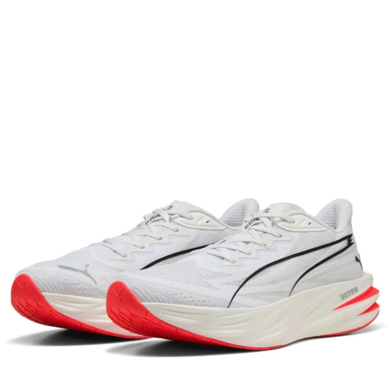 Obuv Puma Deviate Pure Nitro M - bílá/červená