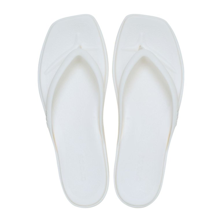 Obuv Crocs Miami Flip W - bílá