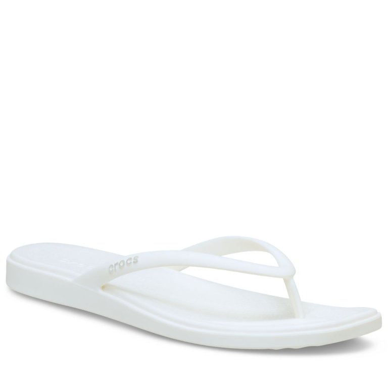 Obuv Crocs Miami Flip W - bílá