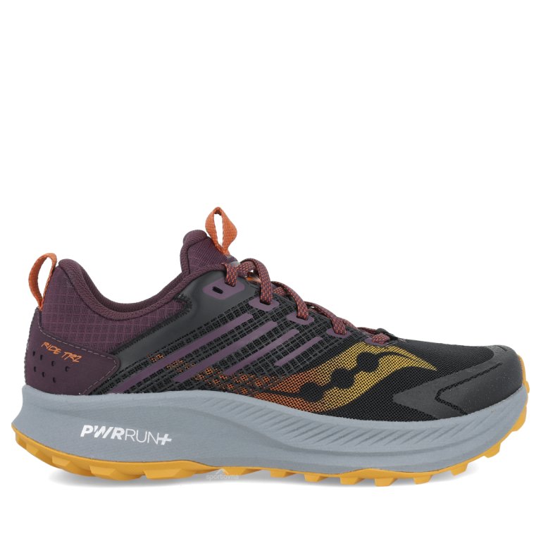 Obuv Saucony Ride TR2 M - fialová/oranžová