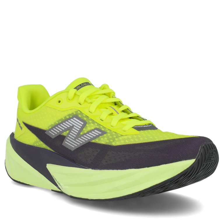 Obuv New Balance FuelCell Rebel v5 W - žlutá/černá