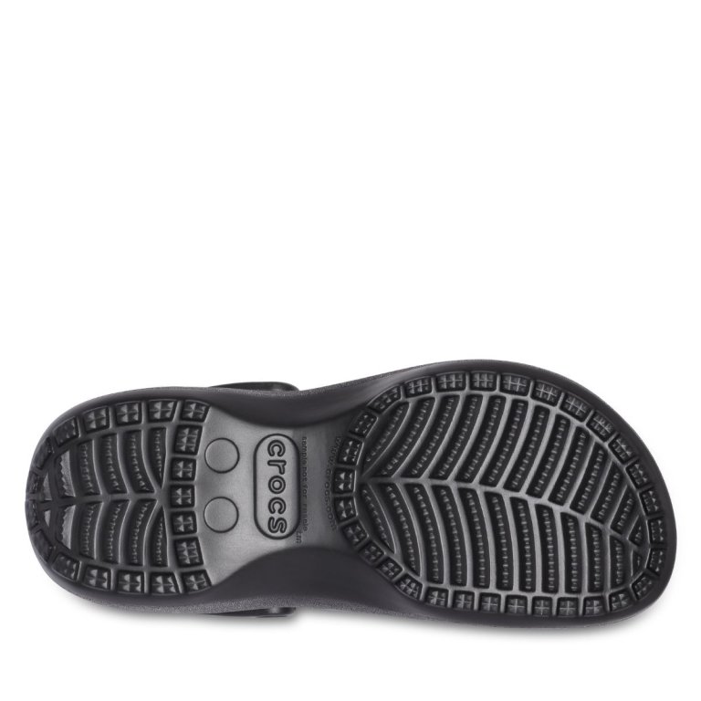 Взуття Crocs Classic Platform Clog W — чорне
