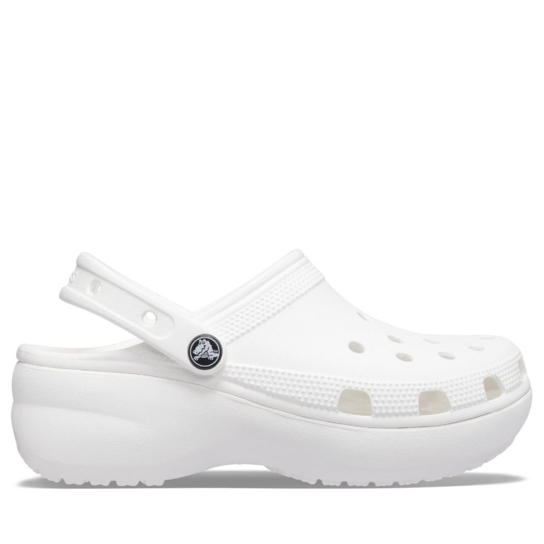 Взуття Crocs Classic Platform Clog W — біле