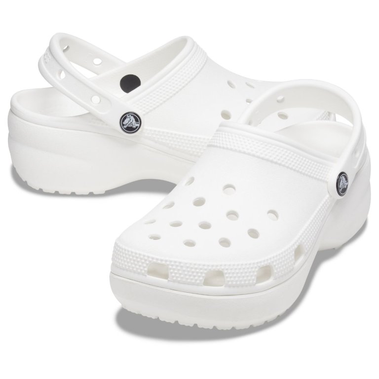 Взуття Crocs Classic Platform Clog W — біле