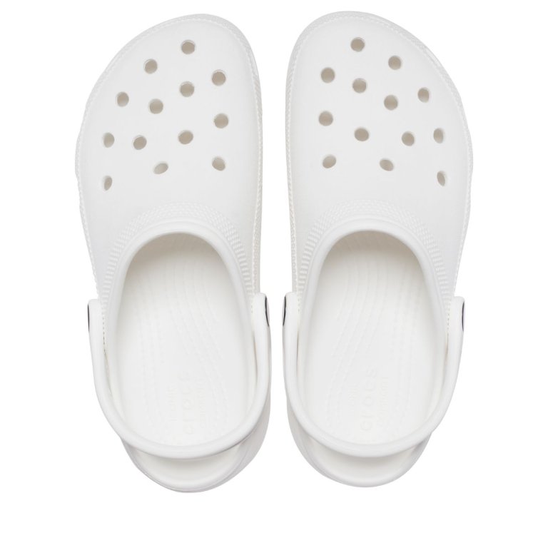 Взуття Crocs Classic Platform Clog W — біле