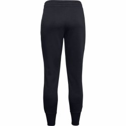 Tepláky Under Armour Rival Fleece Metallic Jogger W - černá