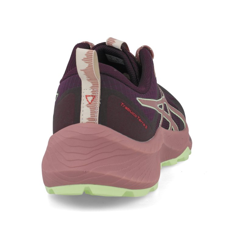 Obuv Asics Trabuco Terra 3 W - červená/žlutá