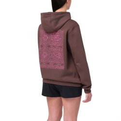 Mikina Salomon Shortney Hoodie – hnedá