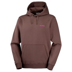 Mikina Salomon Shortney Hoodie – hnedá