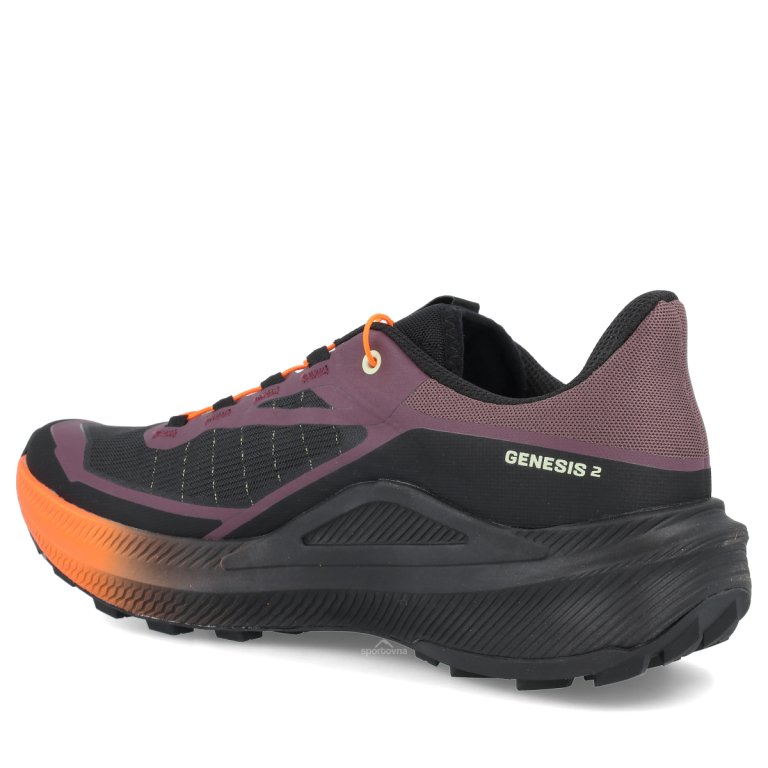 Obuv Salomon Genesis 2 W - fialová/černá/oranžová
