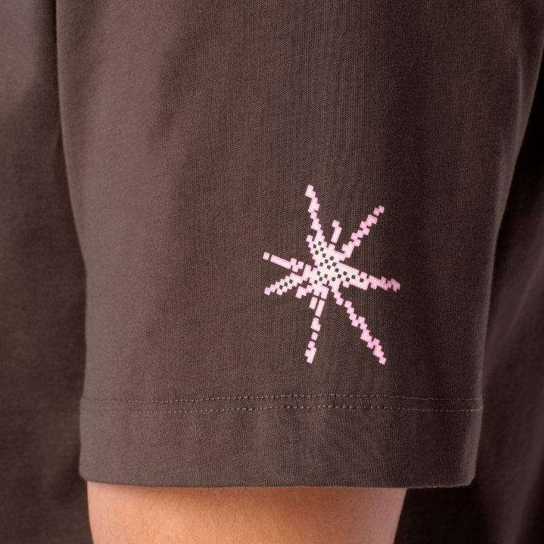 Tričko Salomon Grvl Relaxed SS Tee M - hnědá