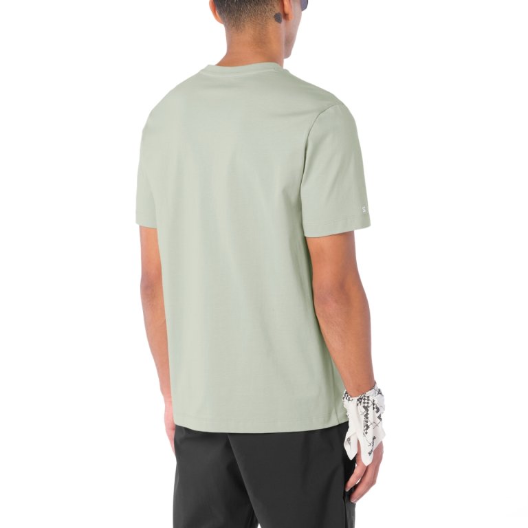 Tričko Salomon Logo SS Tee M – šedá