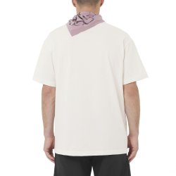 Tričko Salomon Chest Logo Relaxed Tee M – biela