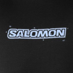 Tričko Salomon Brandplay RX SS Tee M - černá