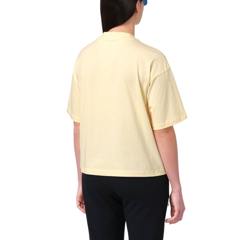 Tričko Salomon Logo SS Tee W - žlutá